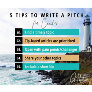 5 tips to write a pitch