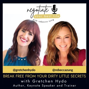 Negotiate Your Best Life Podcast with guest, Gretchen Hydo