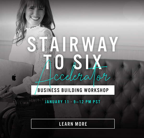 Stairway to Six Accelerator Program. Starts January 11, 2025. Click to learn more.